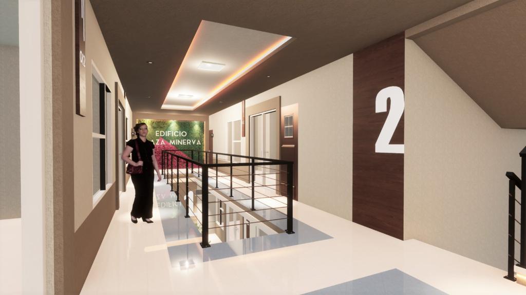 Plaza Comercial - Vista frontal